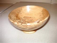 Spalted beech dish by Smith Adams